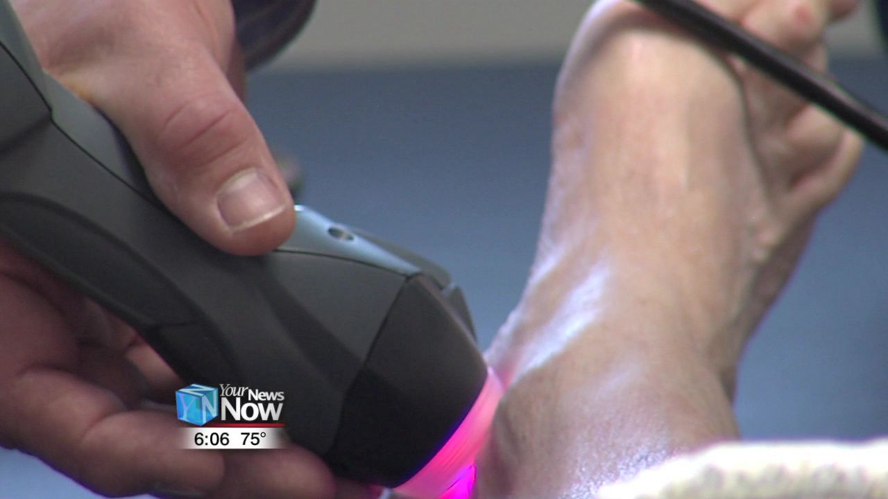 Lima business chosen to demonstrate medical lasers for national training videos 2.jpg